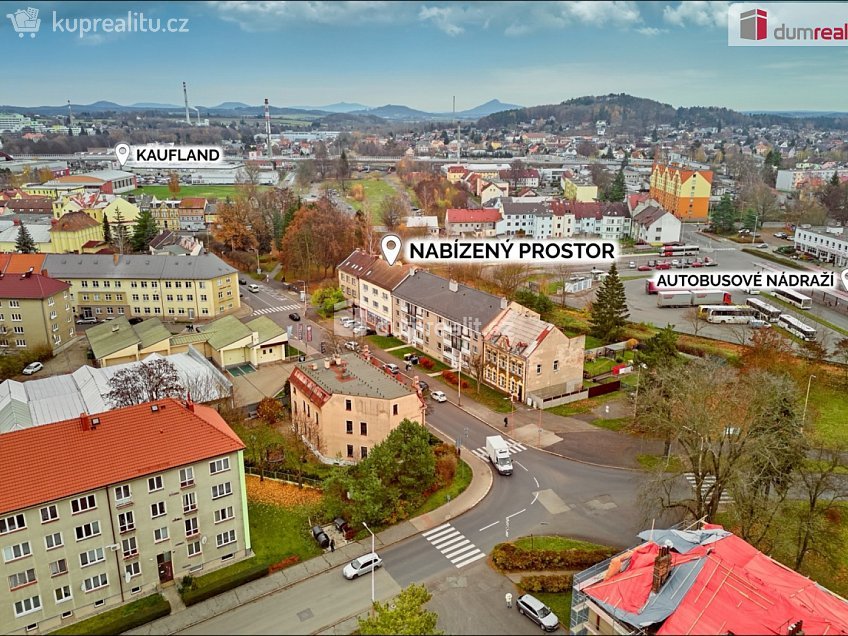 Prodej  obchodních prostor 176 m^2 Bulharská, Česká Lípa 