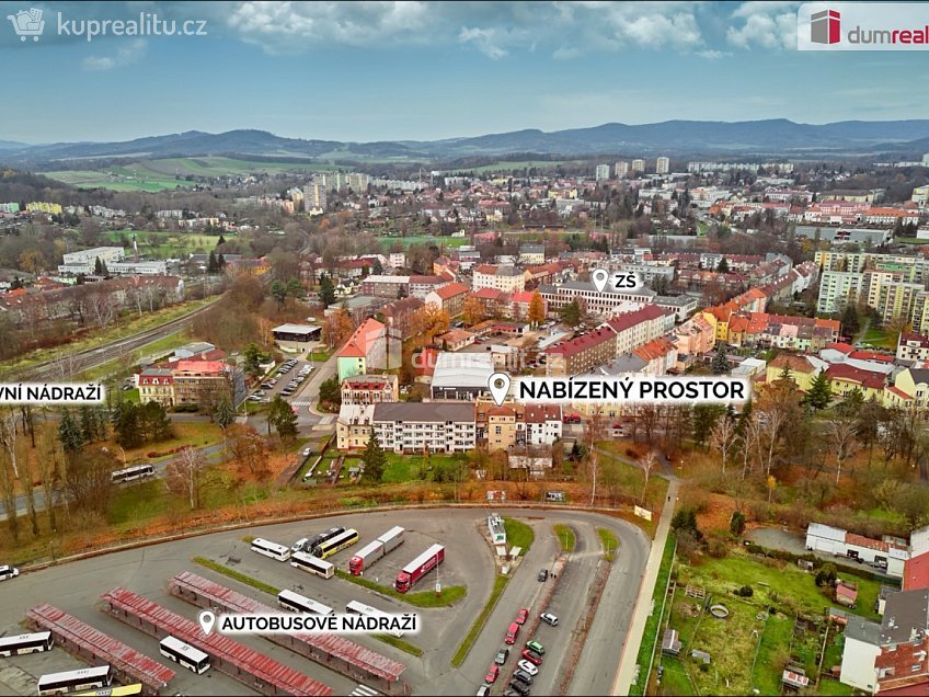 Prodej  obchodních prostor 176 m^2 Bulharská, Česká Lípa 