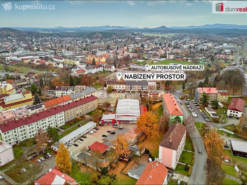 Prodej  obchodních prostor 176 m^2 Bulharská, Česká Lípa 