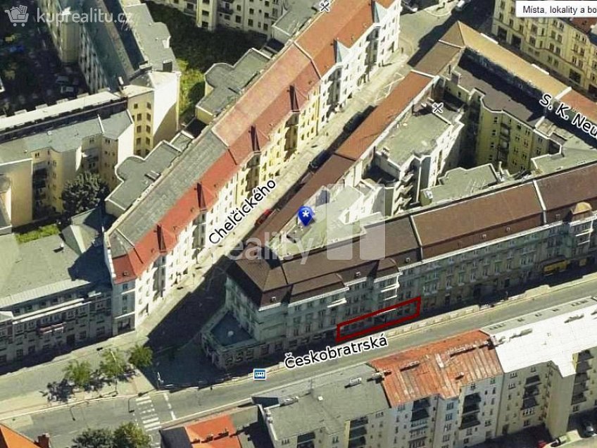 Pronájem bytu 1+1 31 m^2 Českobratrská, Ostrava 