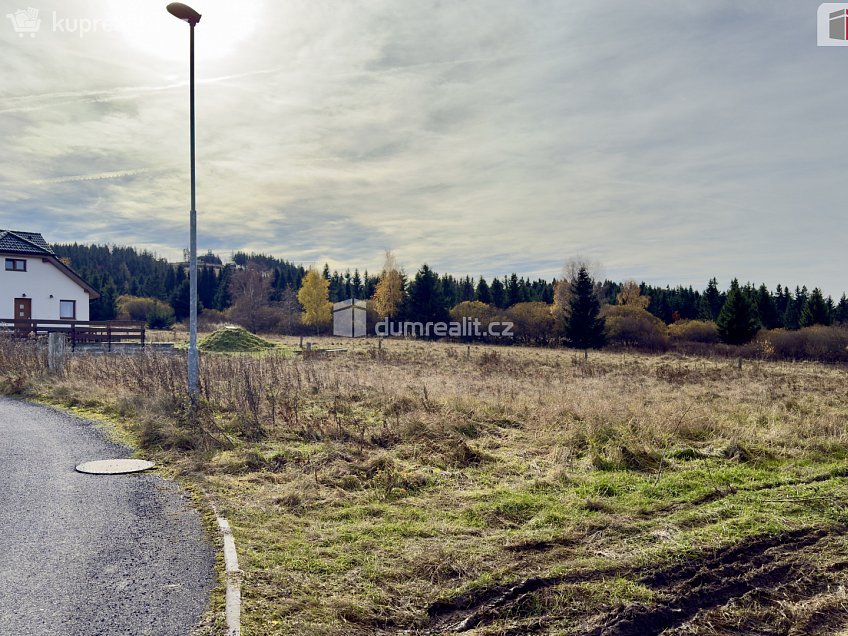 Prodej  stavebního pozemku 836 m^2 Plešivecká, Abertamy 