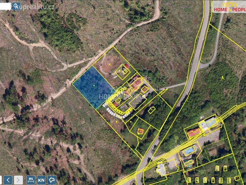 Prodej  stavebního pozemku 3129 m^2 Chvalčov, Chvalčov 