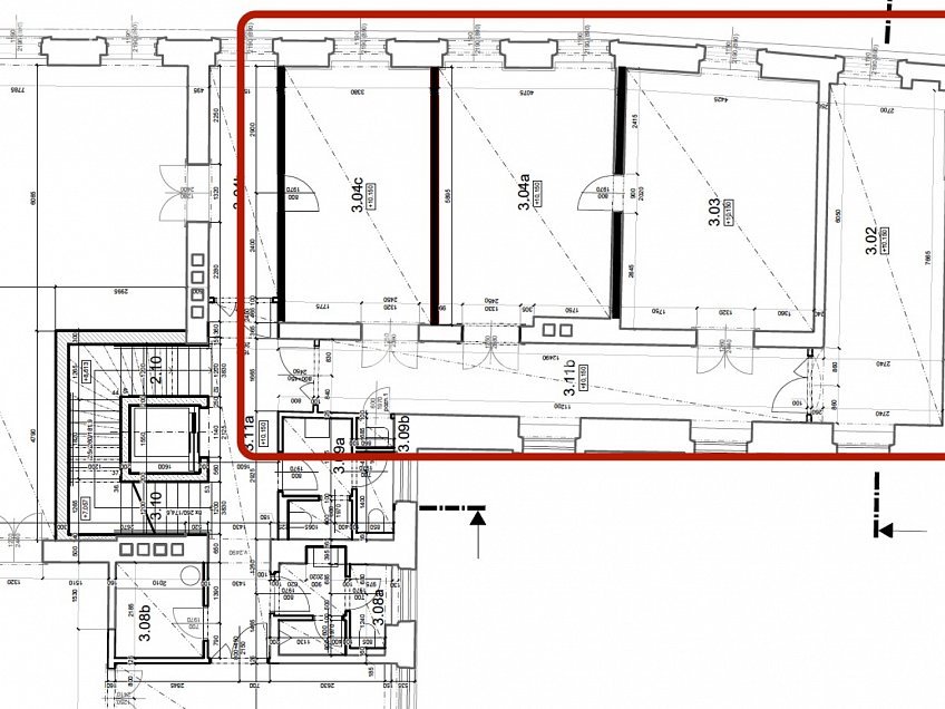 Pronájem  kanceláře 113 m^2 Národní, Praha 1 