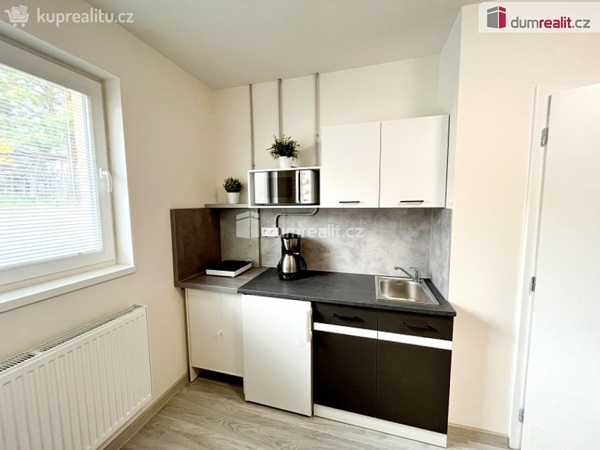 Pronájem bytu 1+kk 18 m^2 K zahradě, Kačice 