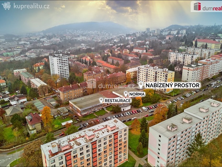 Prodej  obchodních prostor 191 m^2 SNP, Ústí nad Labem 