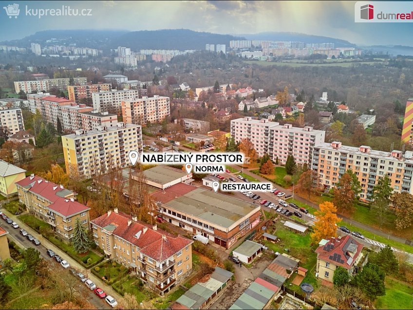 Prodej  obchodních prostor 191 m^2 SNP, Ústí nad Labem 