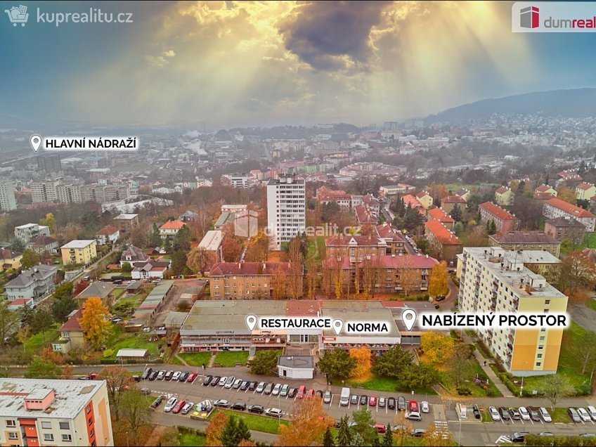Prodej  obchodních prostor 191 m^2 SNP, Ústí nad Labem 