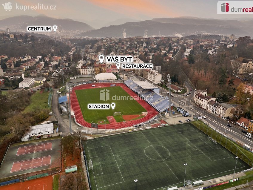 Prodej bytu 1+kk 16 m^2 U Stadiónu, Ústí nad Labem 