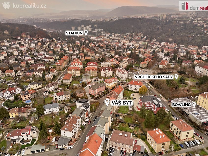 Prodej bytu 2+kk 41 m^2 Klíšská, Ústí nad Labem 