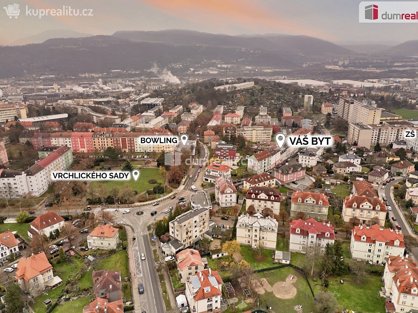 Prodej bytu 2+kk 41 m^2 Klíšská, Ústí nad Labem 