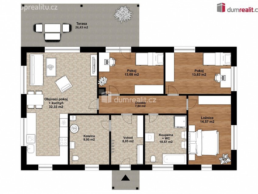 Prodej  rodinného domu 136 m^2 Pavlovice, Pavlovice 