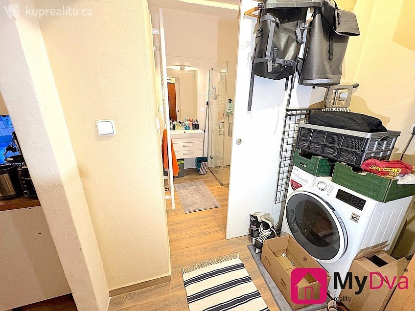 Pronájem bytu 1+kk 30 m^2 V Zahradách, Dobšice 