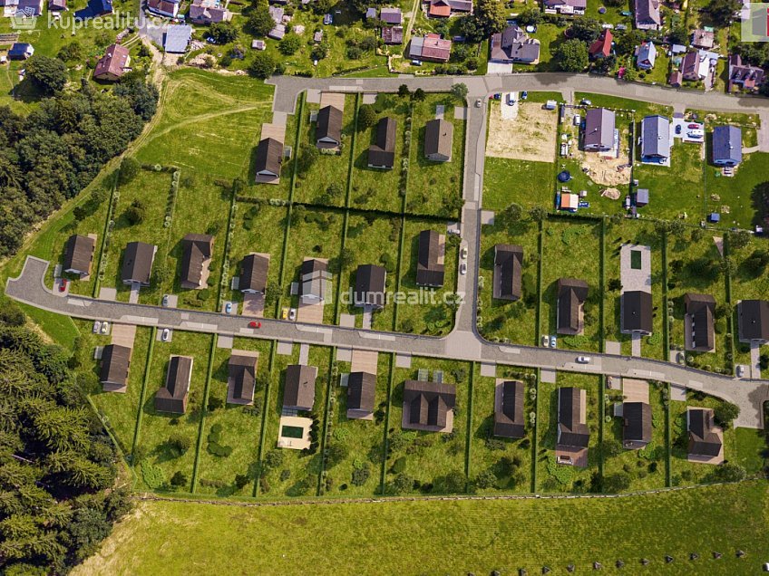 Prodej  stavebního pozemku 1165 m^2 Tři Sekery, Tři Sekery 