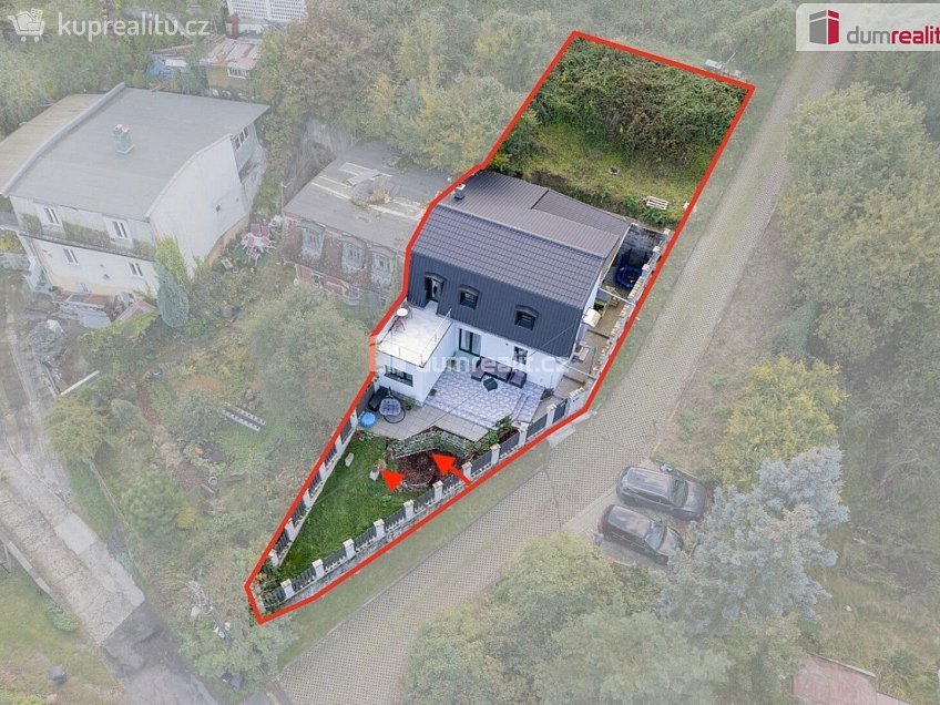 Pronájem  rodinného domu 120 m^2 Pod Vrkočem, Ústí nad Labem 