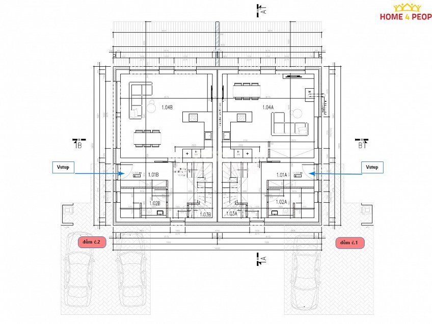 Prodej  domu na klíč 118 m^2 Nivy II, Zlín 