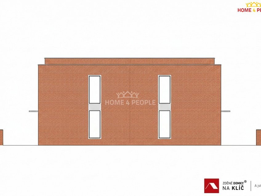 Prodej  domu na klíč 118 m^2 Nivy II, Zlín 