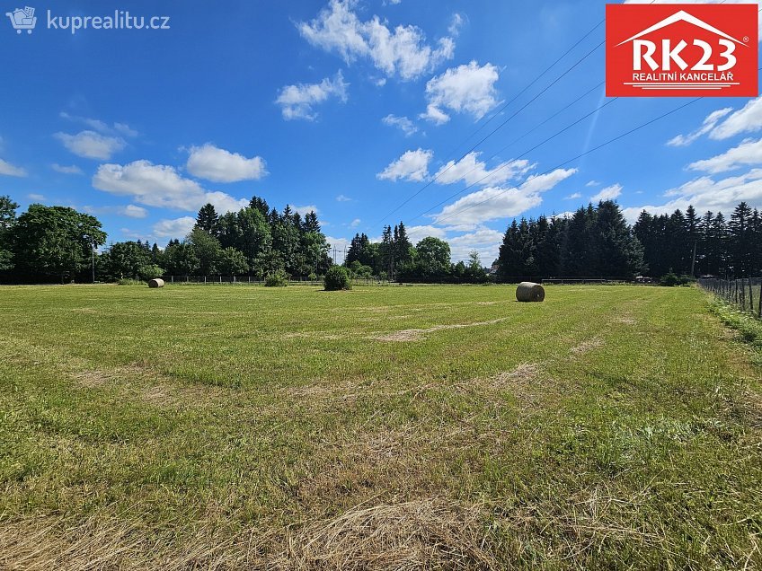 Prodej  stavebního pozemku 4038 m^2 Zádub-Závišín, Zádub-Závišín 