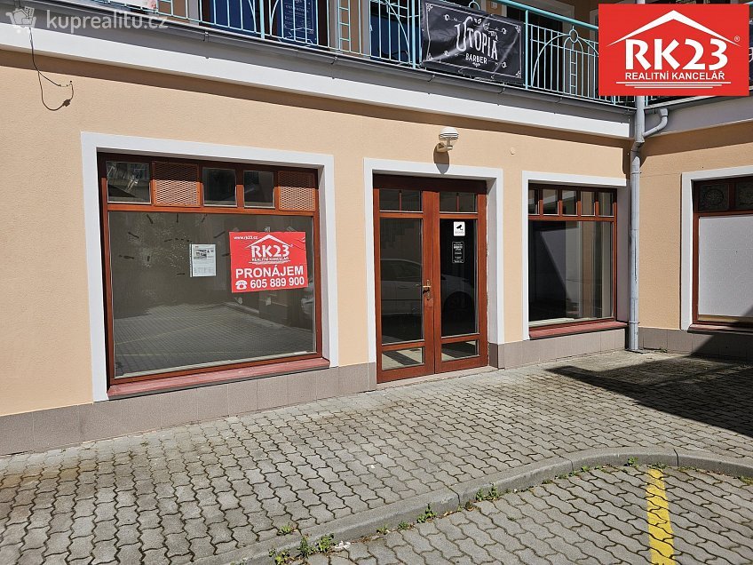 Pronájem  obchodních prostor 81 m^2 Hlavní třída 737, Mariánské Lázně 