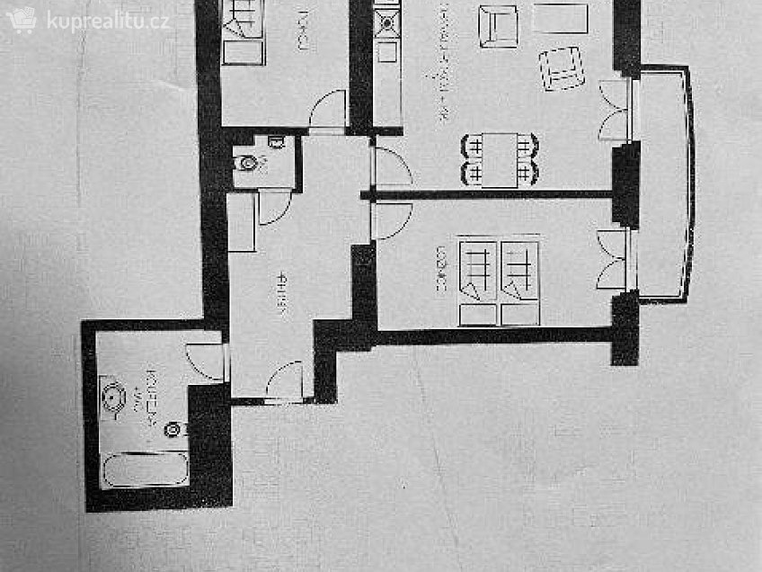 Prodej bytu 3+kk 74 m^2 Zeyerova, Mariánské Lázně 