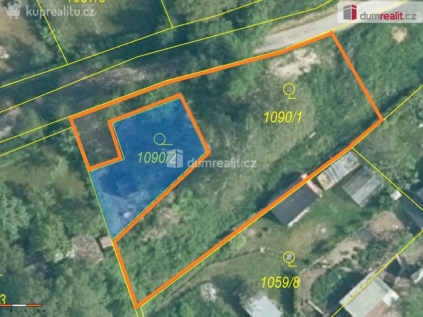 Prodej  zahrady 156 m^2 Martínkovská, Vyšší Brod 