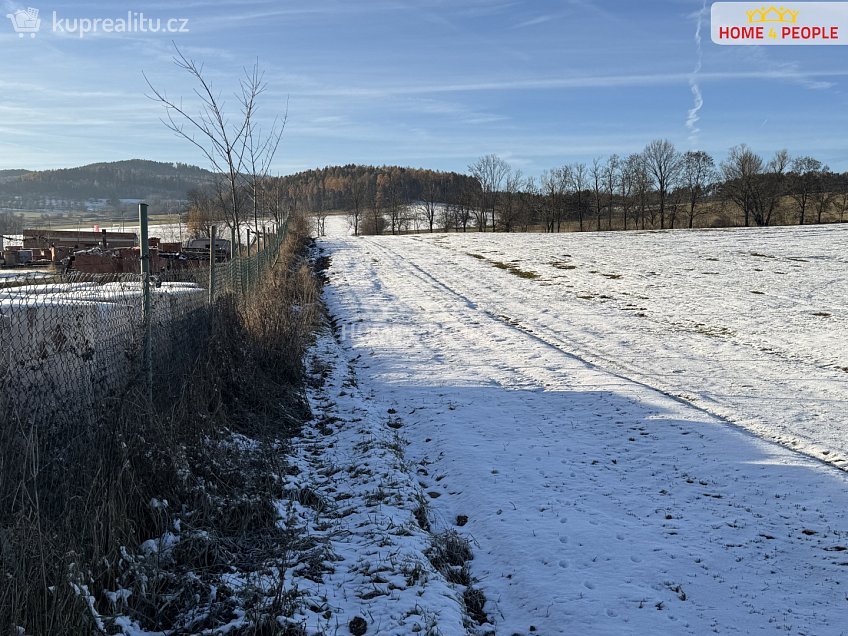 Prodej  stavebního pozemku 4522 m^2 Pražská, Vlachovo Březí 