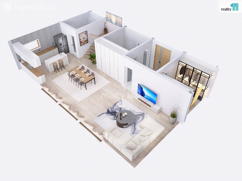 Prodej  domu na klíč 170 m^2 Pravonín, Pravonín 