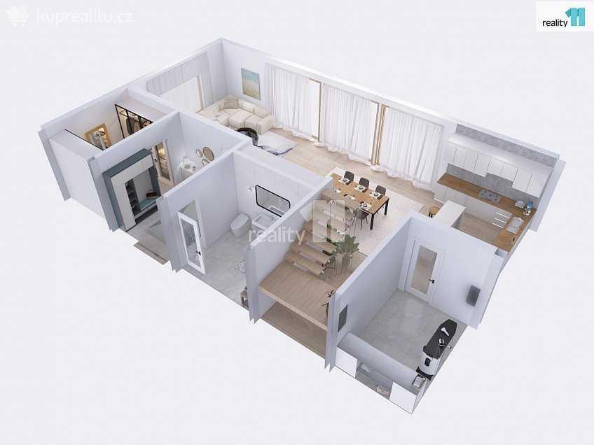 Prodej  domu na klíč 170 m^2 Pravonín, Pravonín 