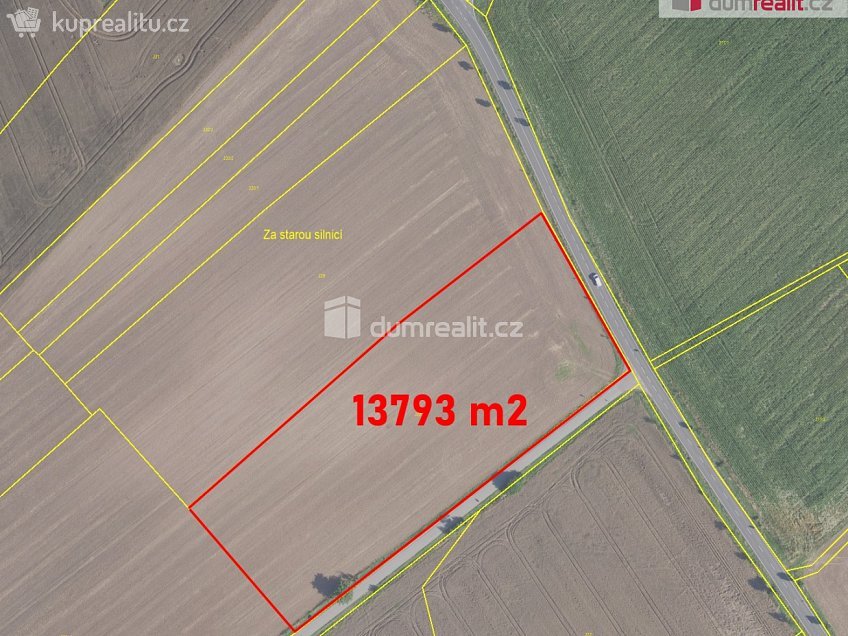 Prodej  pole 13793 m^2 Záryby, Záryby 