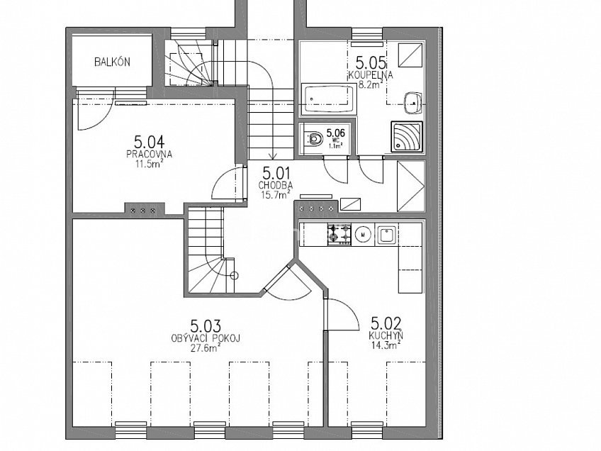 Prodej bytu 4+1 119 m^2 Kolmá, Karlovy Vary 