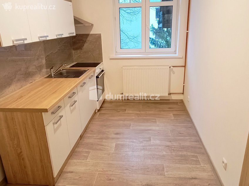 Pronájem bytu 1+1 42 m^2 Žerotínova, Děčín 