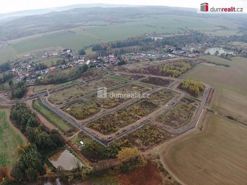 Prodej  stavebního pozemku 1659 m^2 Ostrov, Ostrov 