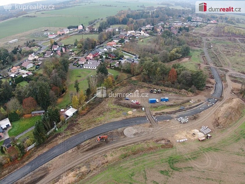 Prodej  stavebního pozemku 1659 m^2 Ostrov, Ostrov 