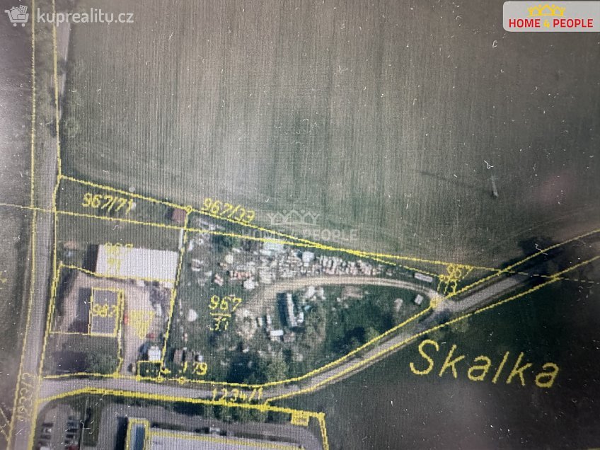 Prodej  stavebního pozemku 1002 m^2 Pražská, Vlachovo Březí 