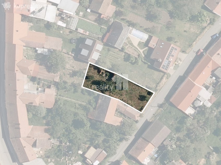 Prodej  stavebního pozemku 600 m^2 Žeravice, Žeravice 