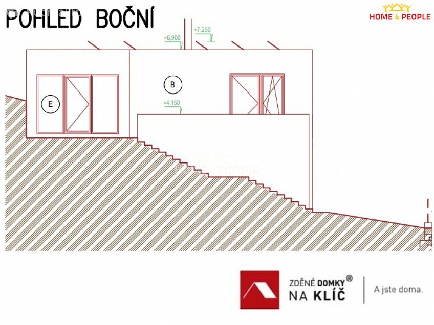 Prodej  domu na klíč 150 m^2 Pampelišková, Zlín 