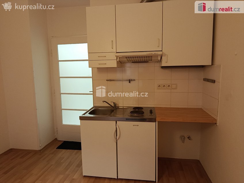 Pronájem bytu 1+kk 25 m^2 V předpolí, Praha 10 