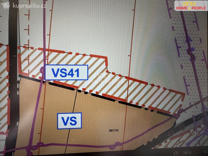 Prodej  stavebního pozemku 2261 m^2 Pražská, Vlachovo Březí 