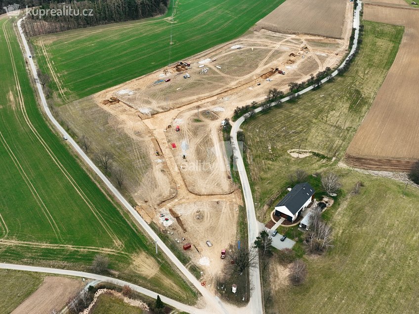 Prodej  stavebního pozemku 1057 m^2 Želiv, Želiv 