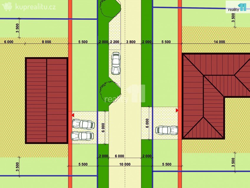 Prodej  stavebního pozemku 918 m^2 Želiv, Želiv 