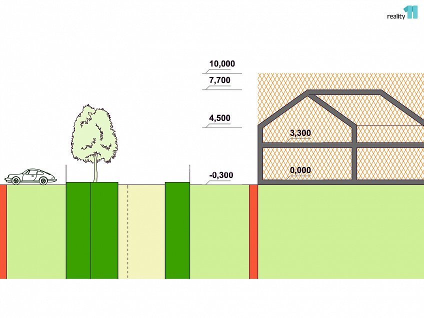 Prodej  stavebního pozemku 1211 m^2 Želiv, Želiv 