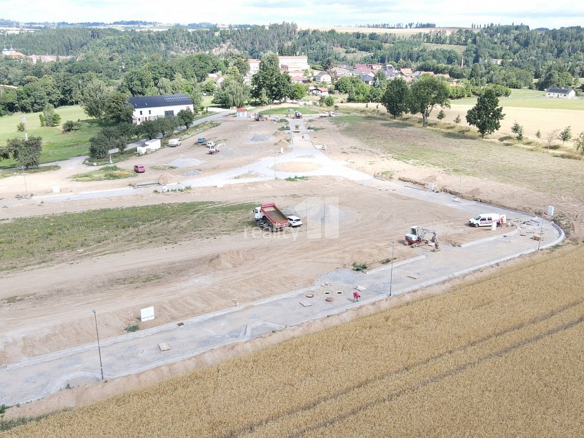Prodej  stavebního pozemku 1211 m^2 Želiv, Želiv 