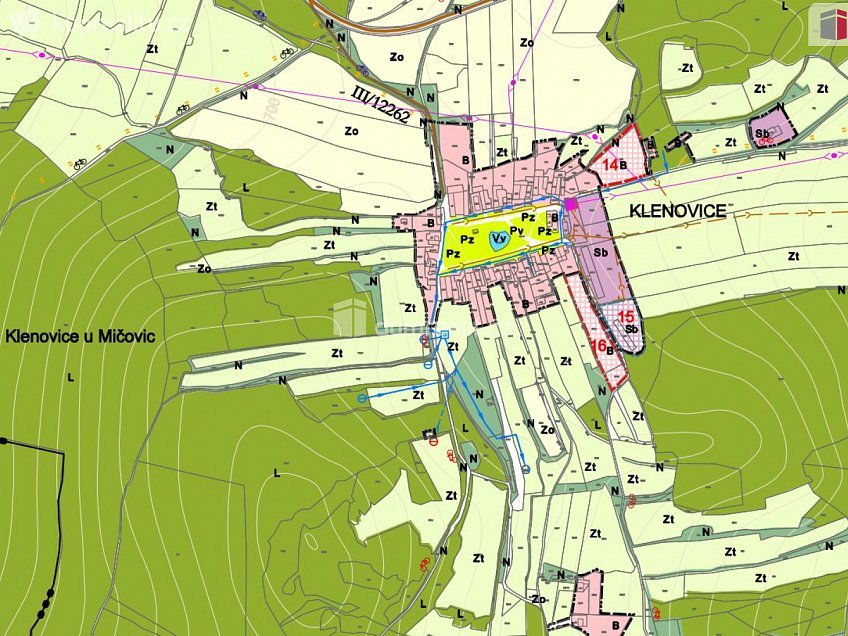Prodej  stavebního pozemku 3996 m^2 Mičovice, Mičovice 