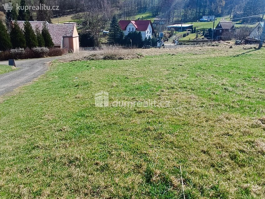 Prodej  stavebního pozemku 1246 m^2 Heřmanov, Heřmanov 