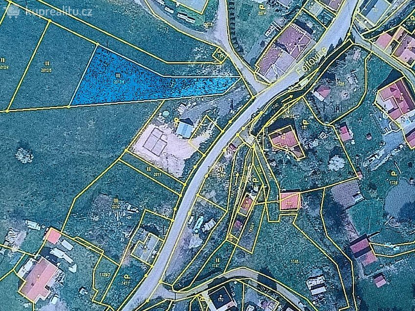 Prodej  stavebního pozemku 1263 m^2 Heřmanov, Heřmanov 