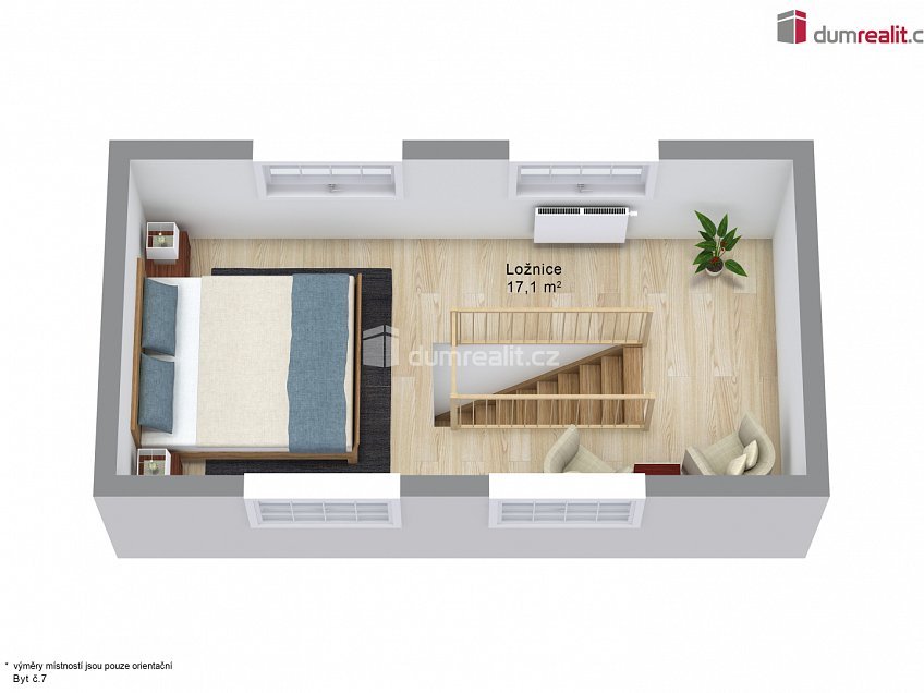 Prodej bytu 2+kk 41 m^2 Merklín, Merklín 