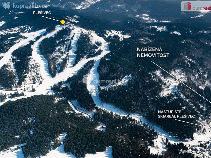 Prodej bytu 2+kk 47 m^2 Merklín, Merklín 