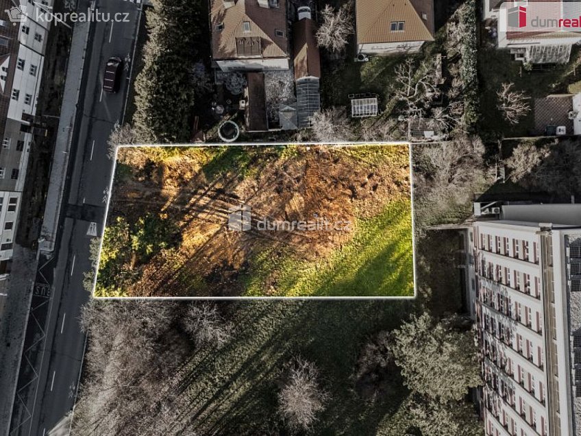 Prodej  stavebního pozemku 909 m^2 Davídkova, Praha 8 