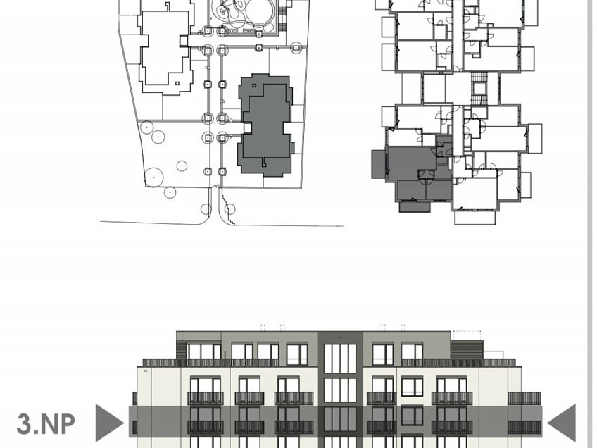 Pronájem bytu 3+kk 95 m^2 Ivana Hlinky, Praha 9 