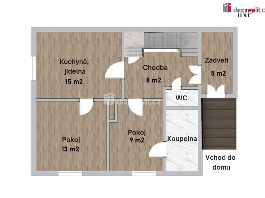 Prodej  rodinného domu 130 m^2 Růžová, Čerčany 
