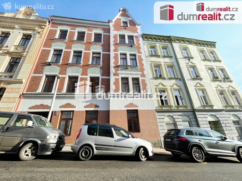 Pronájem bytu 1+1 40 m^2 El. Krásnohorské, Děčín 